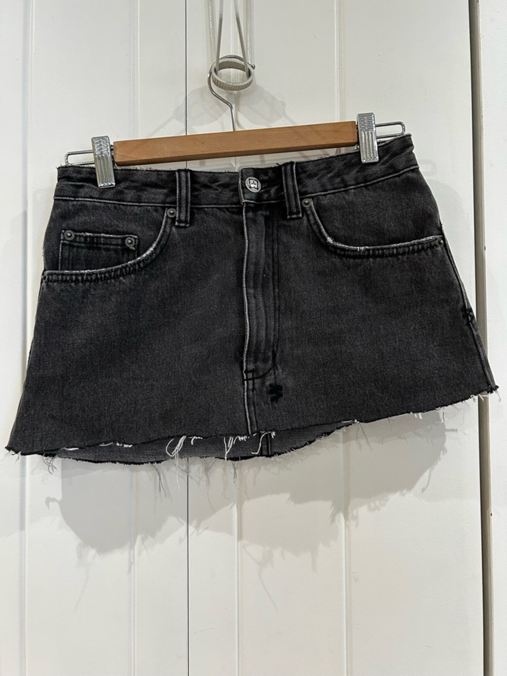 Ksubi denim mini skirt